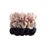 belle roar silk scrunchies
