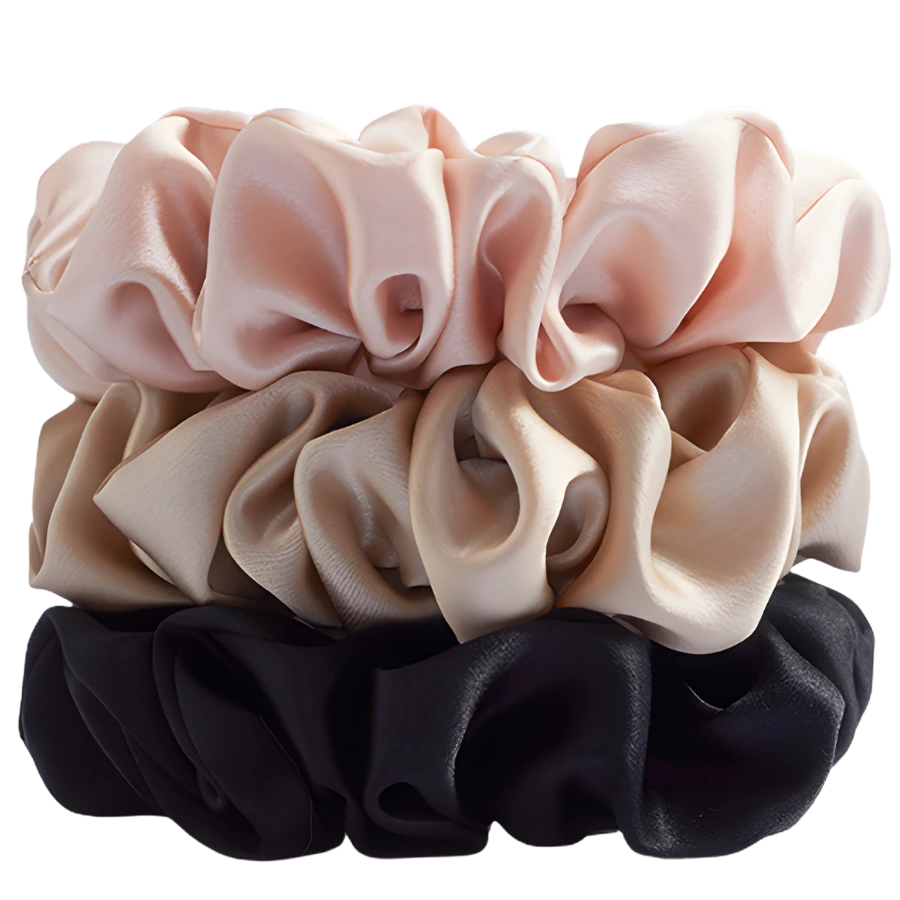 Home 1 belle roar three silk scrunchies