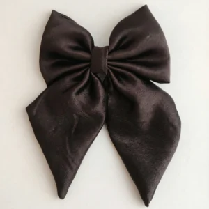 black hair bow for girls