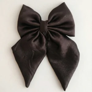 black hair bow for girls
