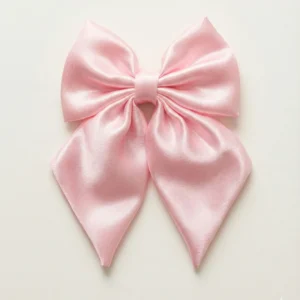 Home 11 pink hair bow