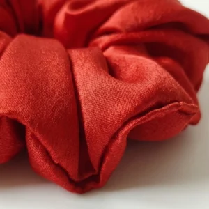 red scrunchie for women