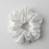 white scrunchie white scrunchie