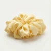 yellow satin scrunchie yellow satin scrunchie